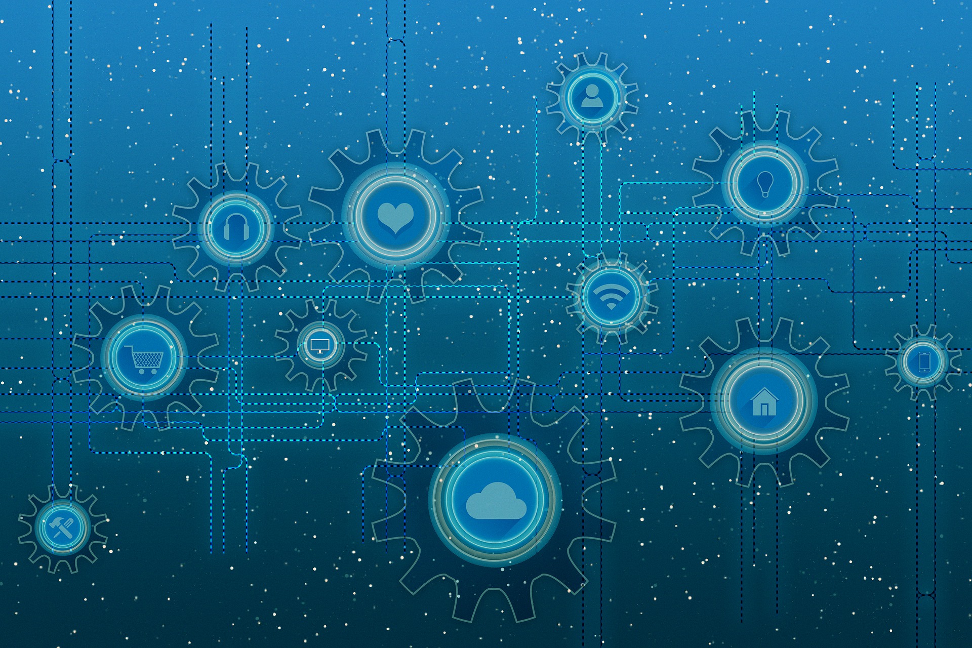 Auckland City Skyline